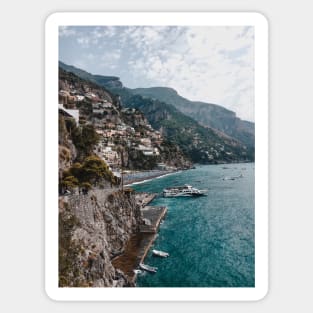 Amalfi Coast, Italy - Travel Photography Sticker